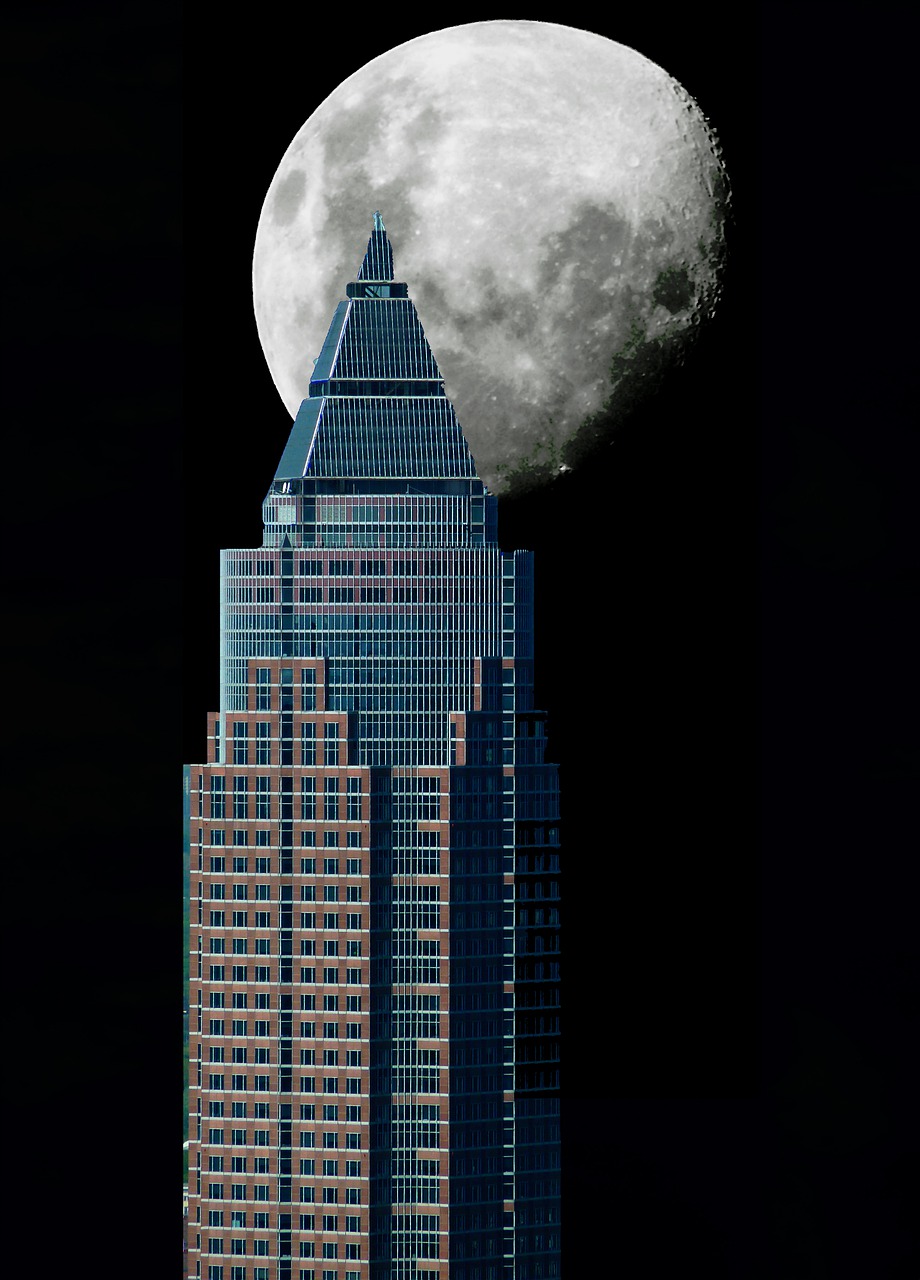 skyscraper, moon, office skyscraper-7896329.jpg